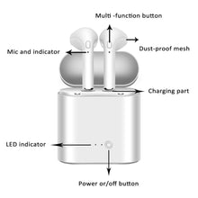 Load image into Gallery viewer, Wireless Earphones with microphone
