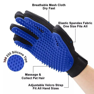 Pet Grooming and Deshedding Gloves